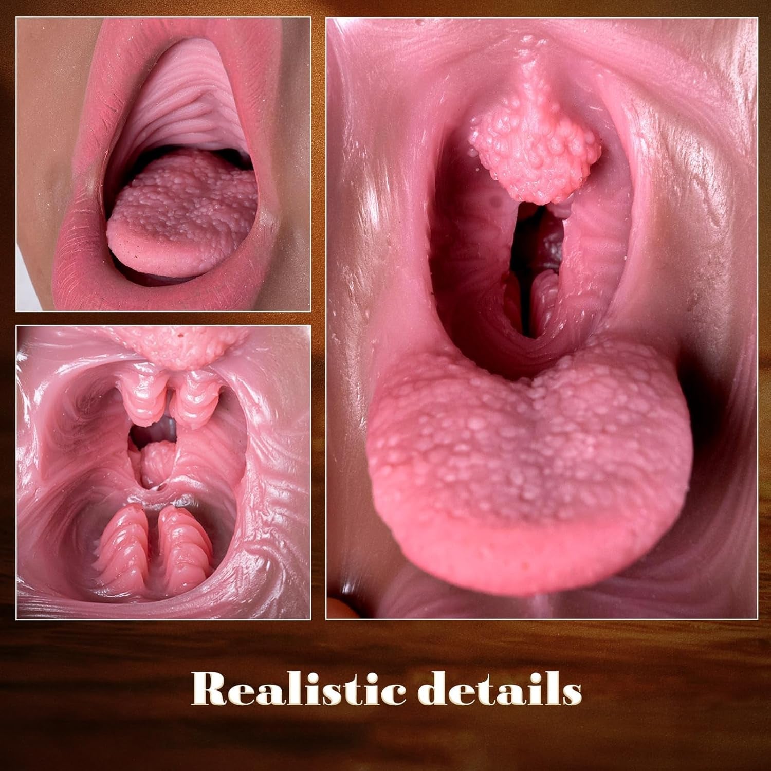 DreamLips Realistic Mouth Deep-Throat Male Stroker - Vixen | Nova Network