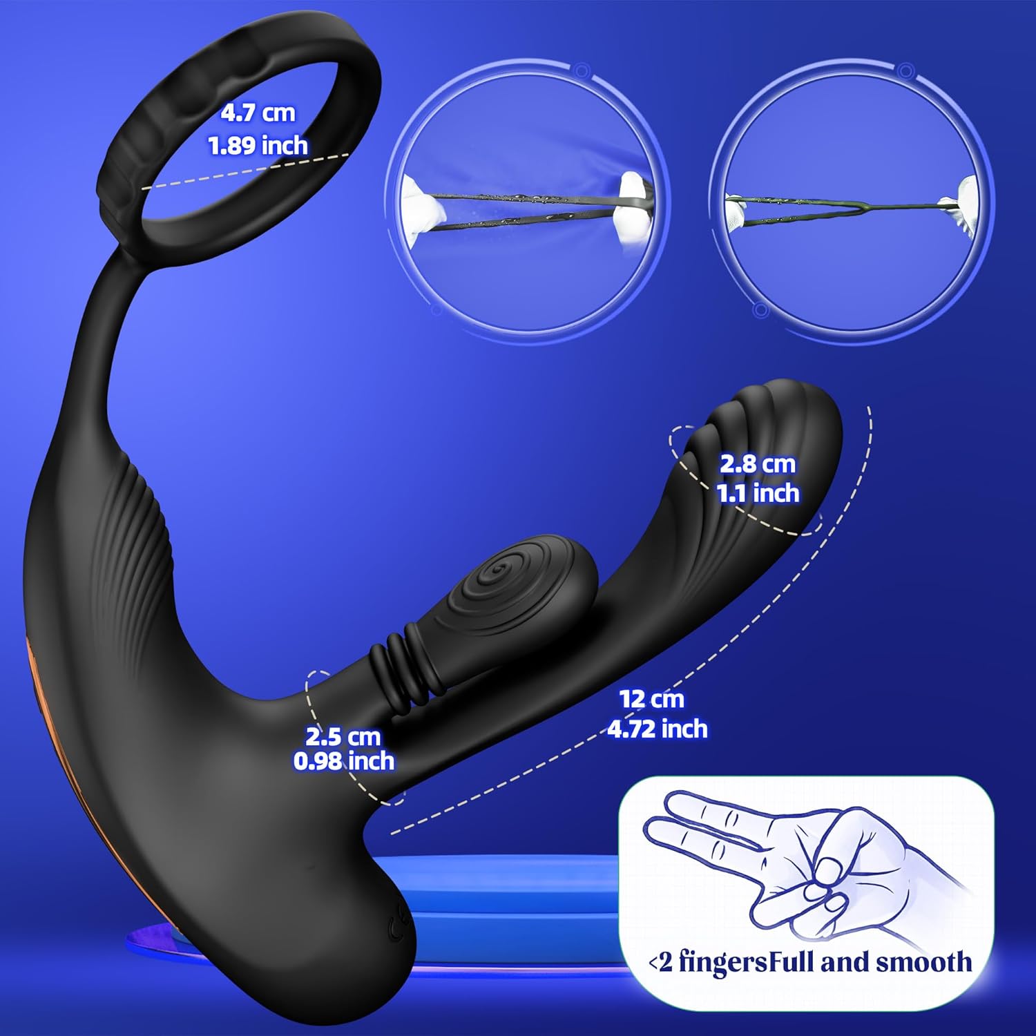 DreamWire 3 - in - 1 Prostate Massager - Vixen | Nova Network