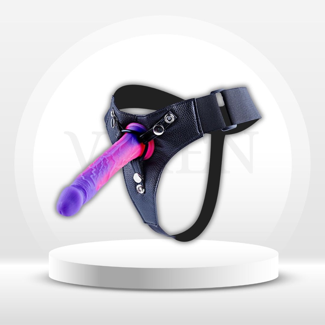 DreamWisp Beginner Fantasy Strap-On | 7" Slim Dildo & Harness - Vixen | Nova Network
