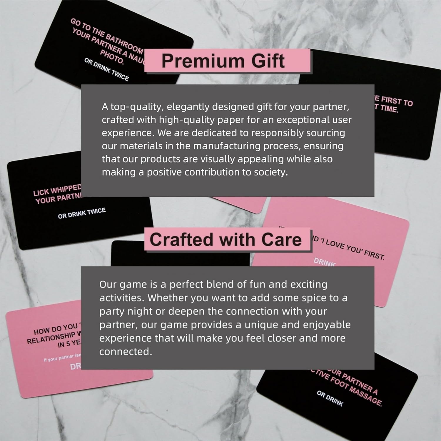 Drunk Lovers – Couples Drinking Card Game for Date Nights - Vixen | Nova Network