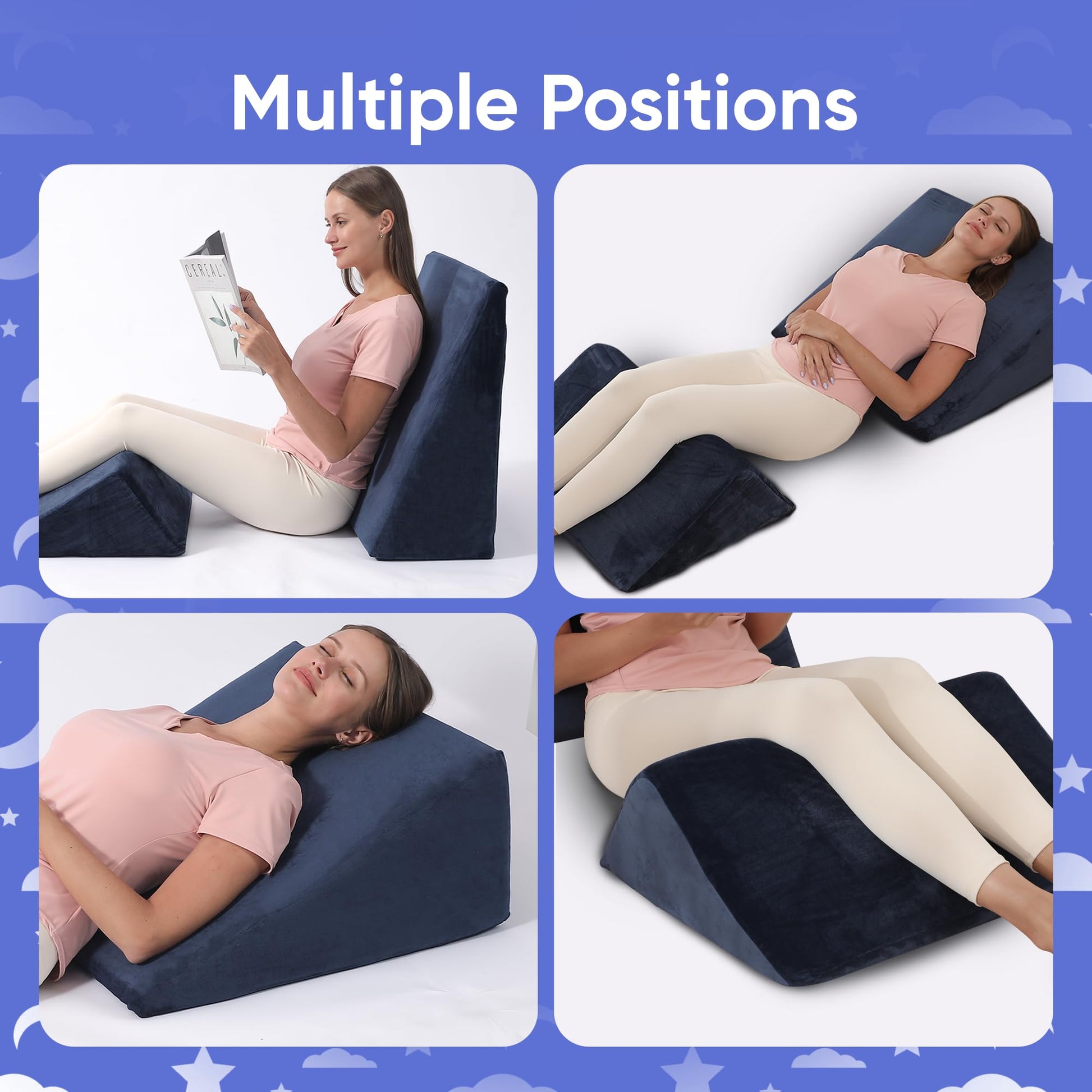 Dual Cushion Couples Intimacy Support Wedge System - Vixen | Nova Network
