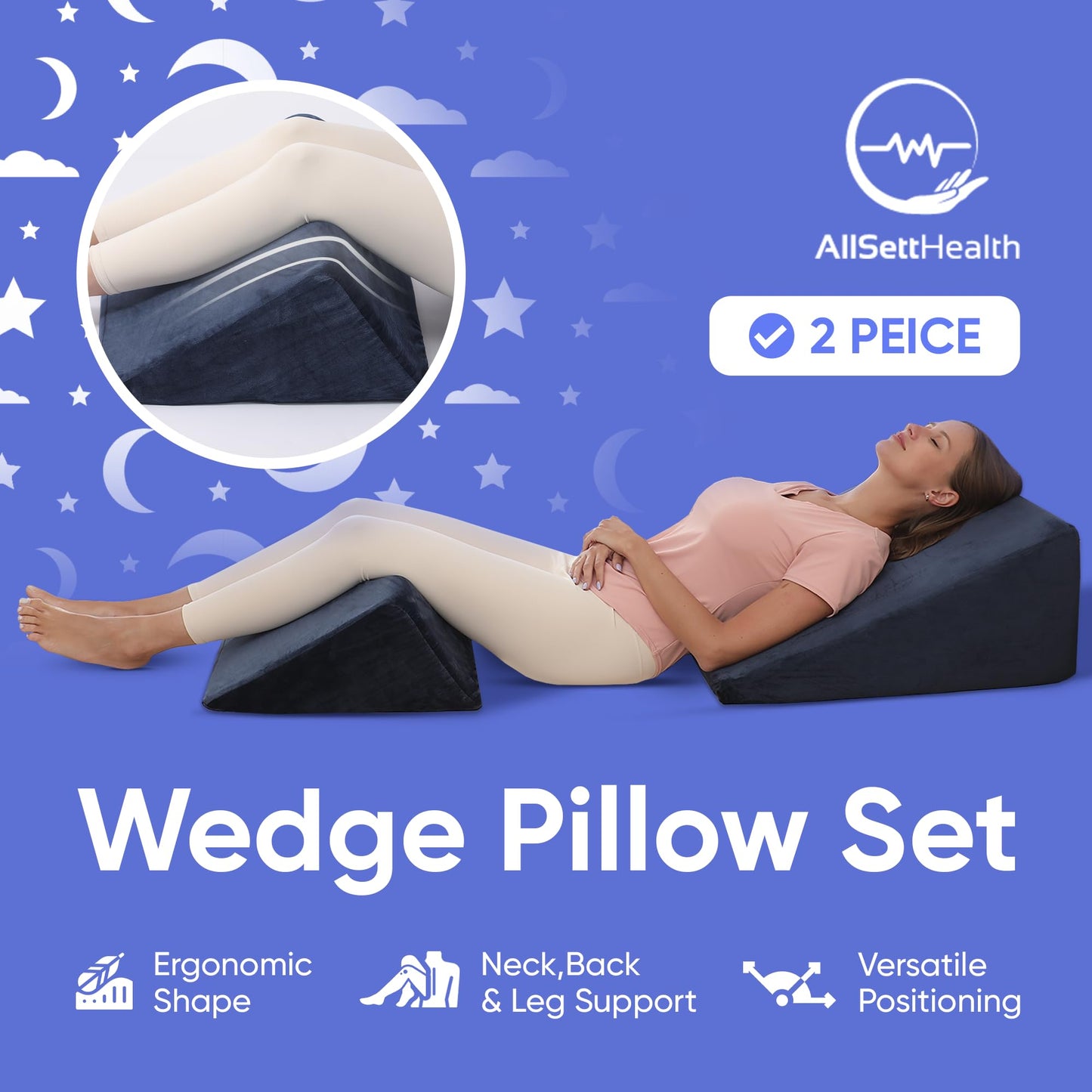 Dual Cushion Couples Intimacy Support Wedge System - Vixen | Nova Network