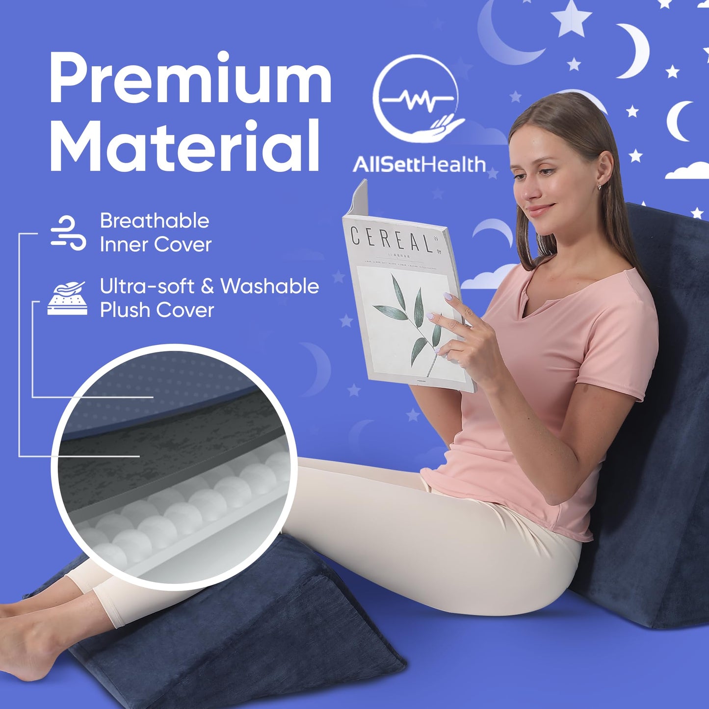 Dual Cushion Couples Intimacy Support Wedge System - Vixen | Nova Network