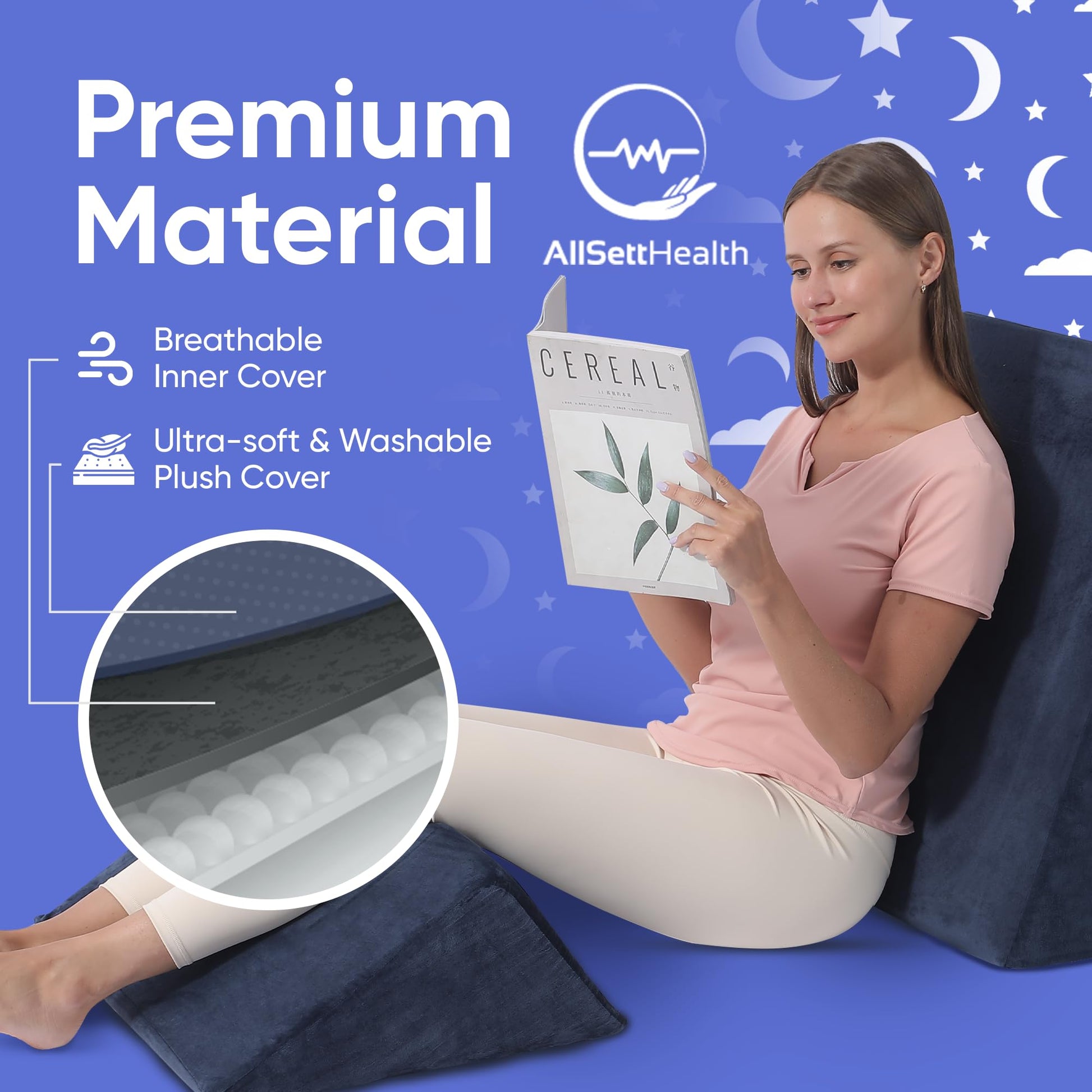 Dual Cushion Couples Intimacy Support Wedge System - Vixen | Nova Network