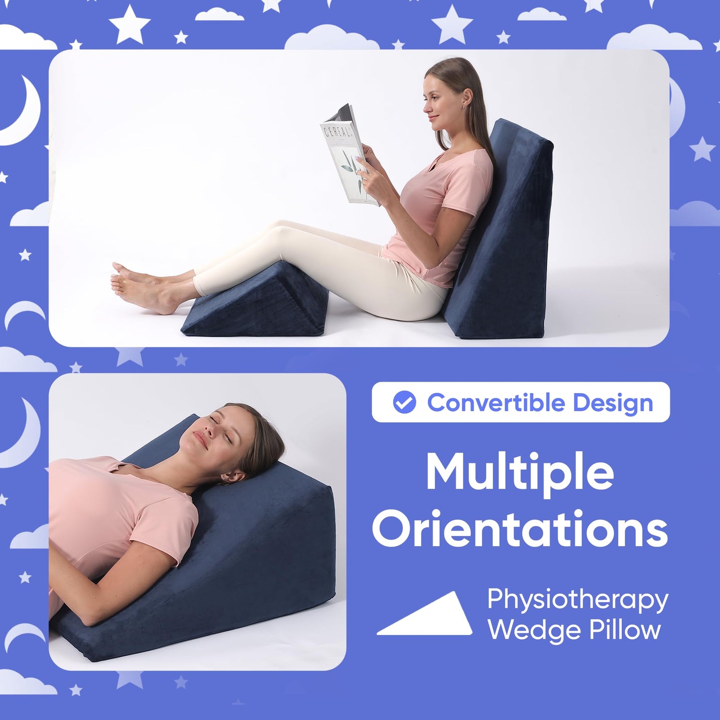 Dual Cushion Couples Intimacy Support Wedge System - Vixen | Nova Network