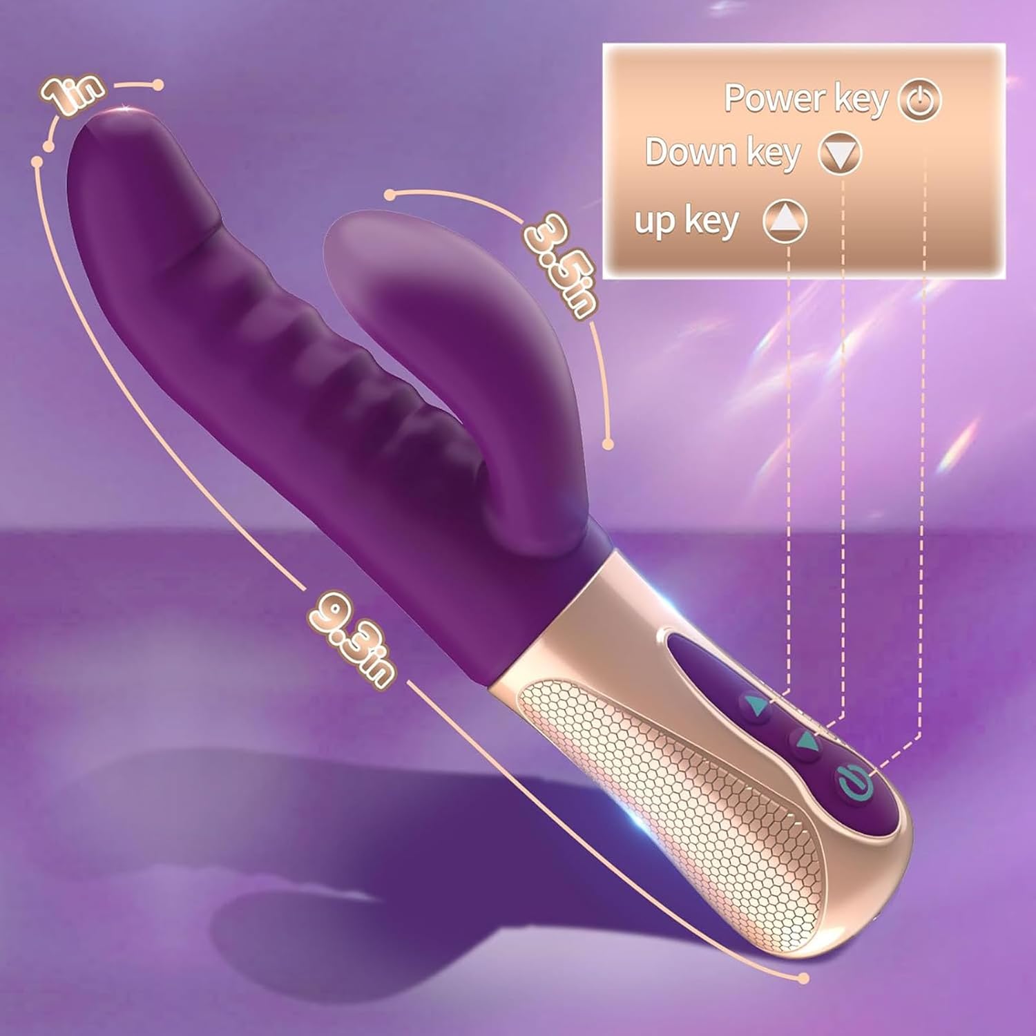 DualBunny G-Spot & Clit Rabbit Vibrator Vixen | Nova Network DualBunny G-Spot & Clit Rabbit Vibrator Vixen | Nova Network