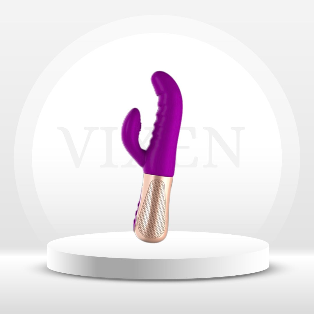 maude sex toy Luxe Nova Thrusting And Throbbing Dual Stimulator