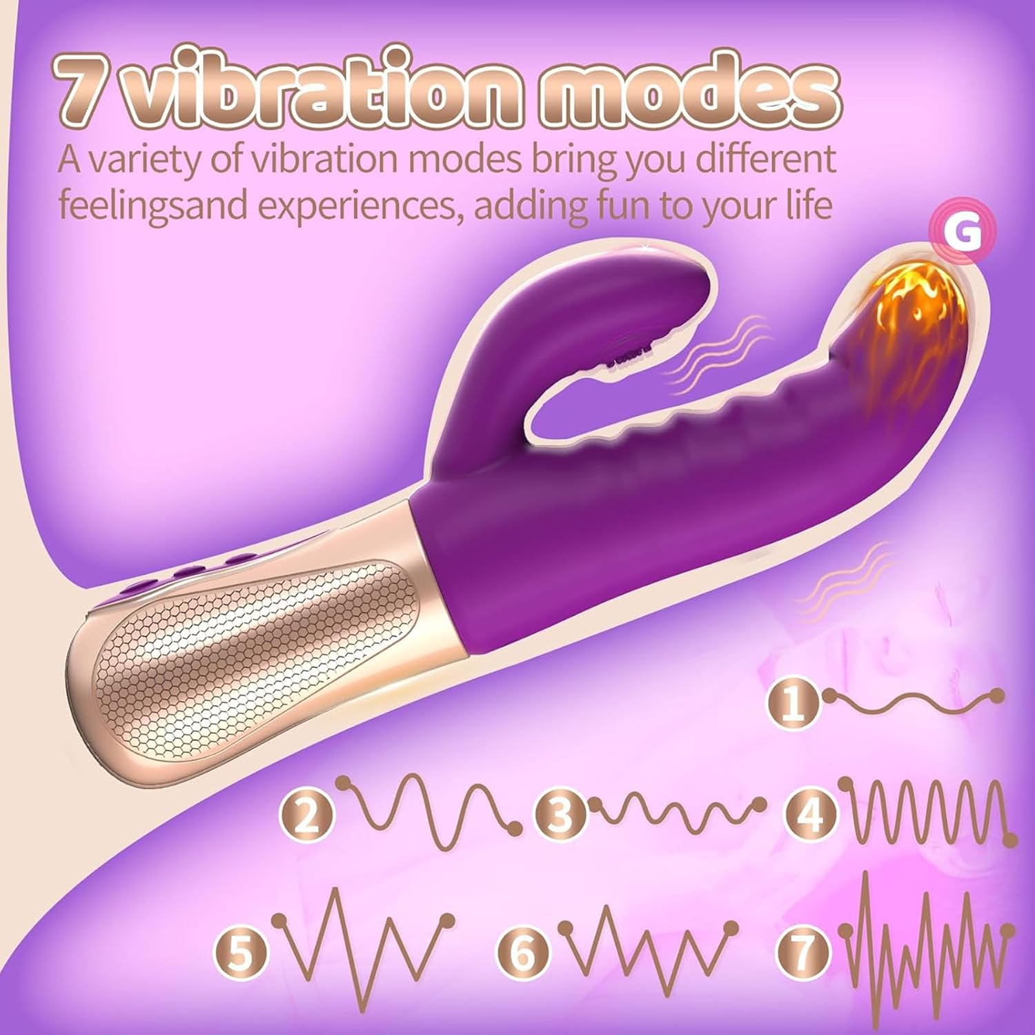 DualBunny G - Spot & Clit Rabbit Vibrator - Vixen | Nova Network