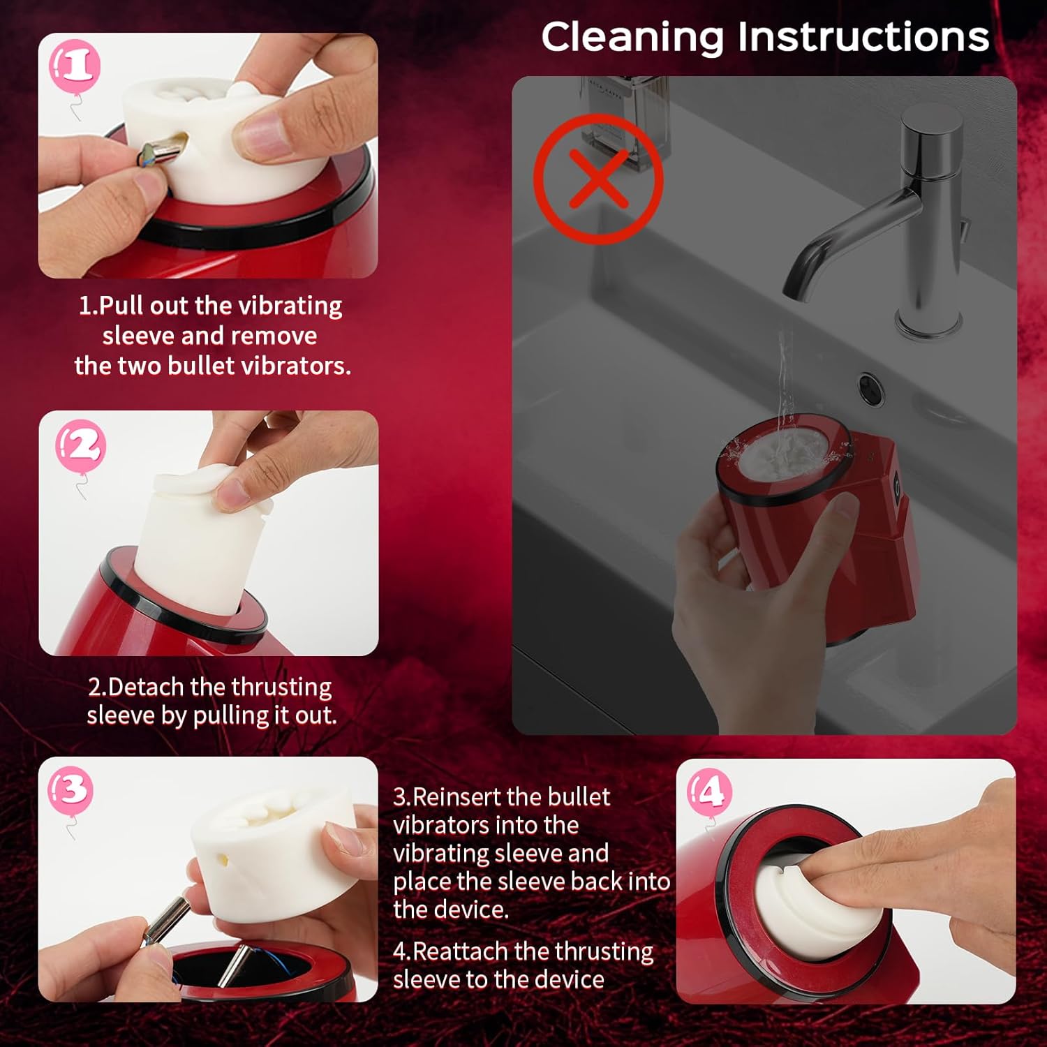 DualDrive Thrust & Vibe Stroker - Vixen | Nova Network