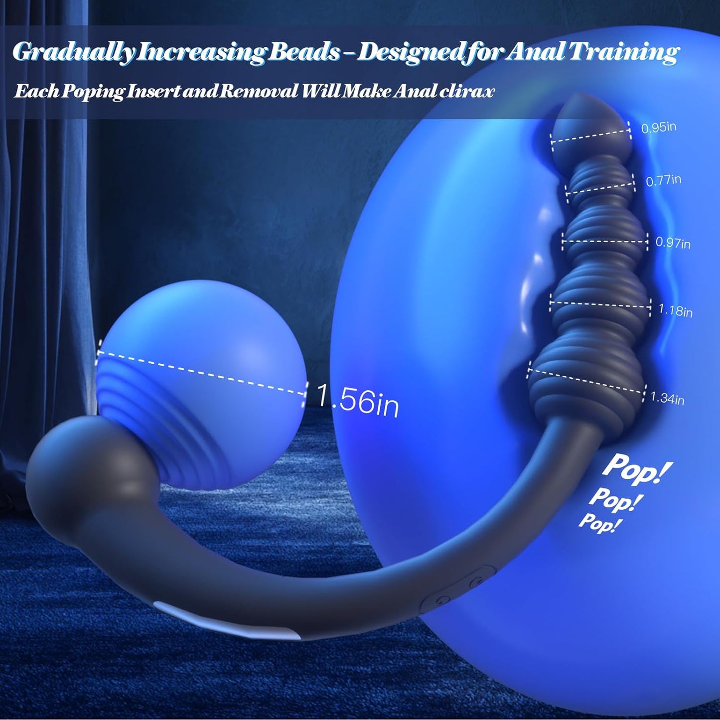 DualLust Dual - Ended Vibrating Prostate Massager - Vixen | Nova Network