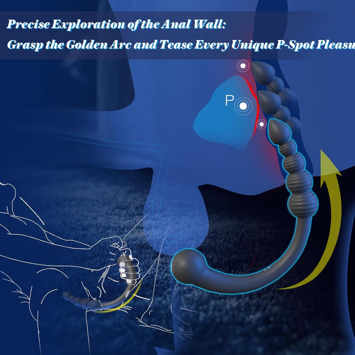 DualLust Dual - Ended Vibrating Prostate Massager - Vixen | Nova Network