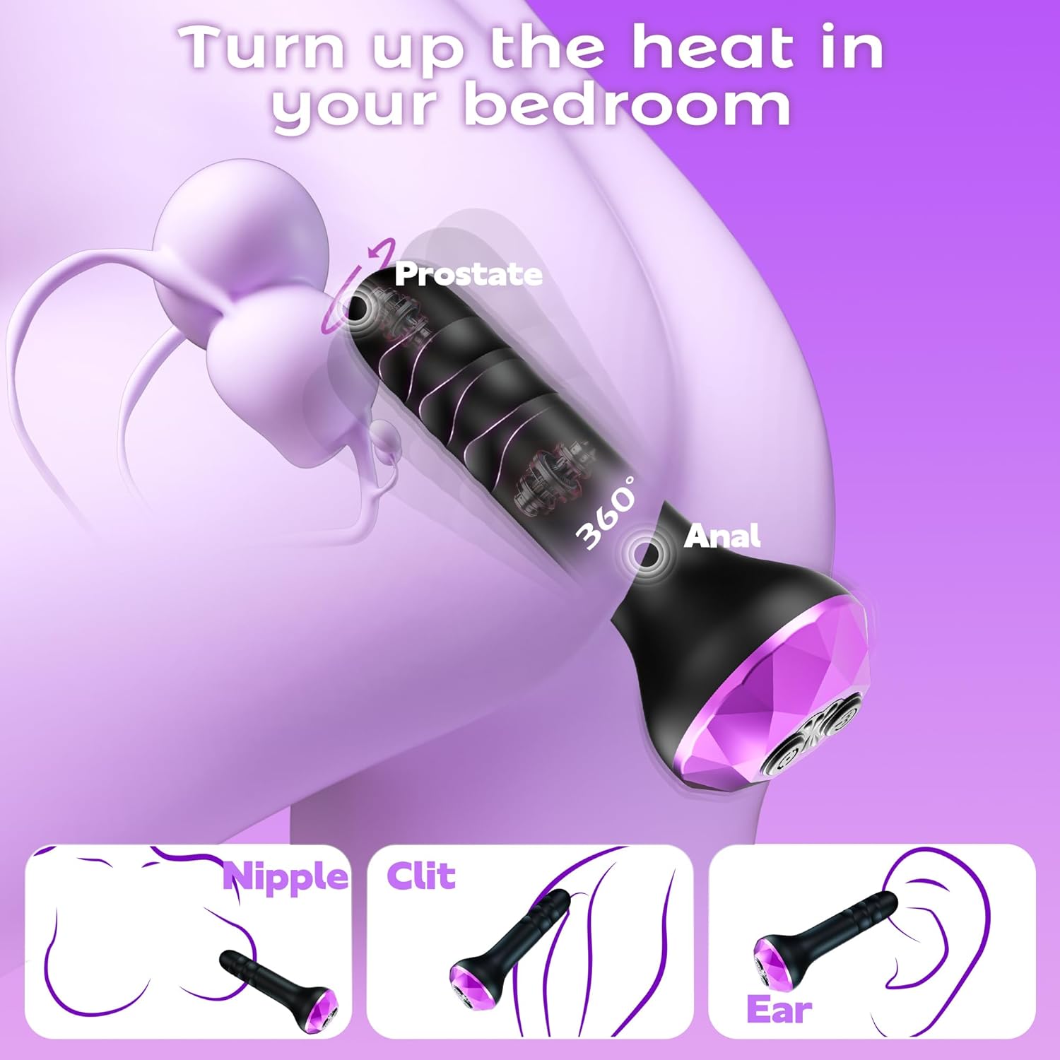 DualMotion 360° Prostate Massager - Vixen | Nova Network
