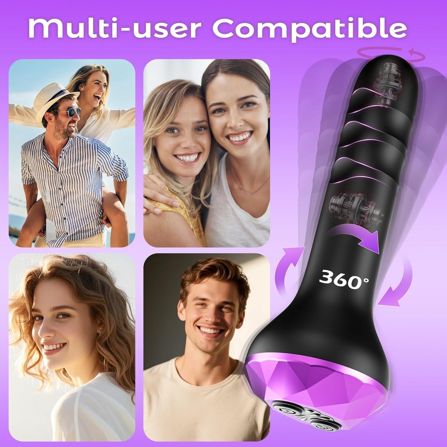 DualMotion 360° Prostate Massager - Vixen | Nova Network