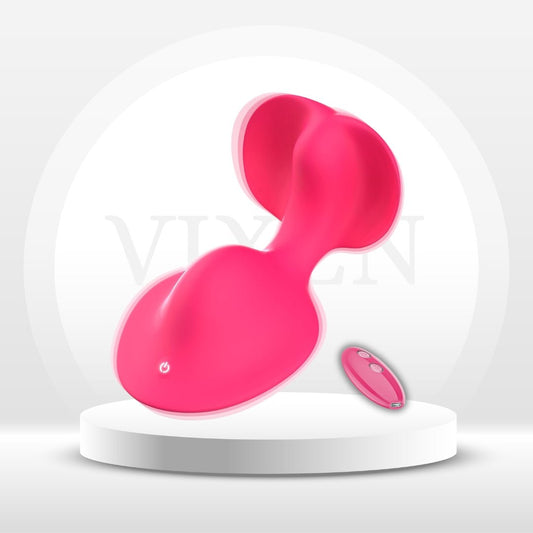 DualRide App Control Couples Clit & Testicle Panty Vibrator - Vixen | Nova Network