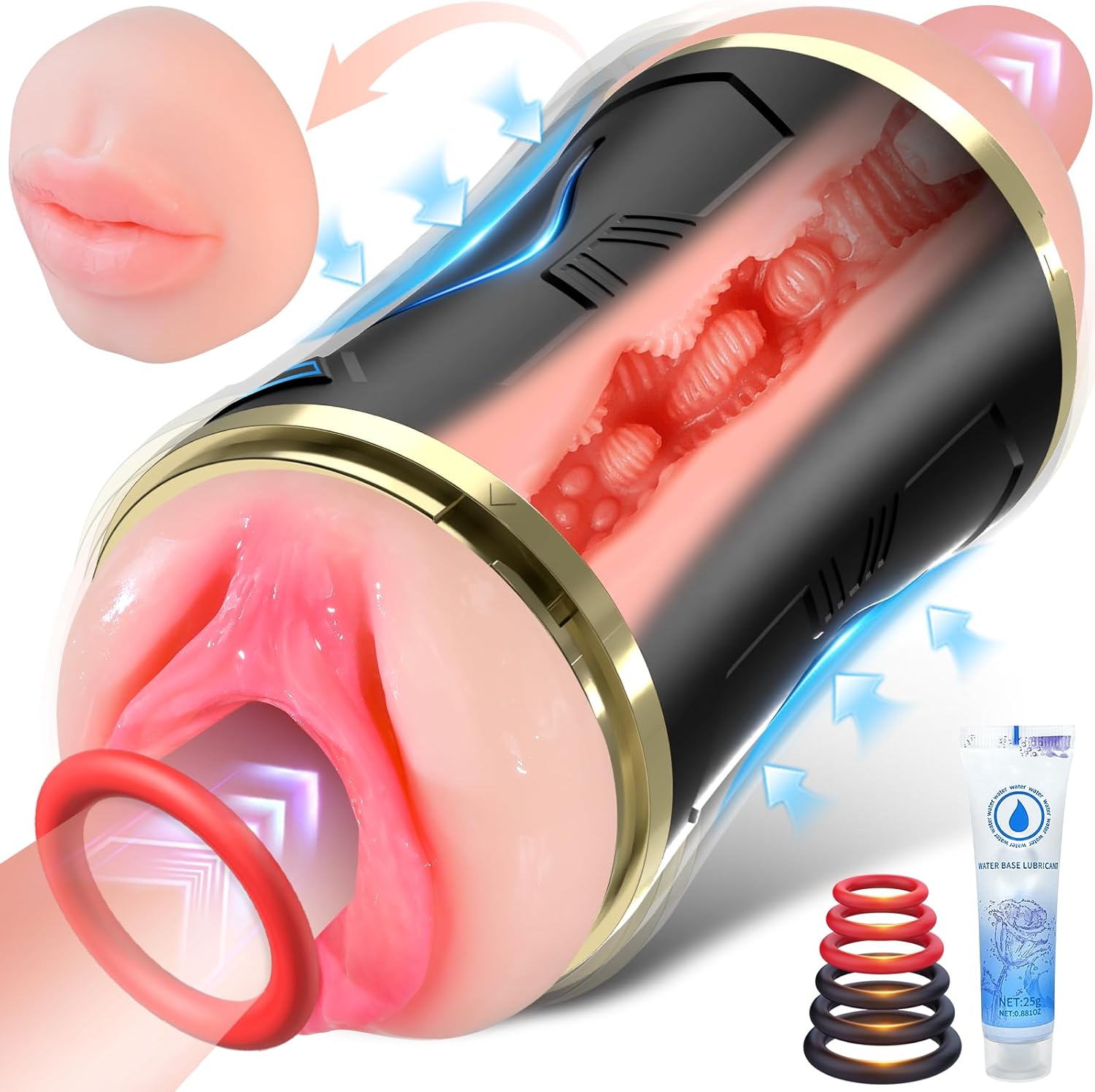 DualStroke Double-Ended Vibrating Fleshlight Stroker Vixen | Nova Network DualStroke Double-Ended Vibrating Fleshlight Stroker Vixen | Nova Network