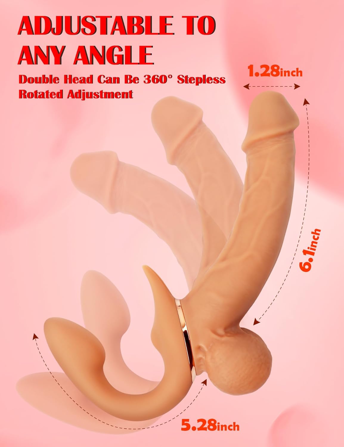 DualThrust 360° Double - Ended Vibrator - Vixen | Nova Network
