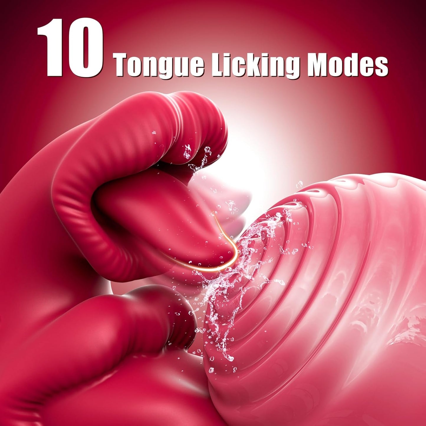 DuetLick 3-in-1 Tongue Vibrator – Lick, Swing & Vibrate, 30 Modes - Vixen Adult Playroom