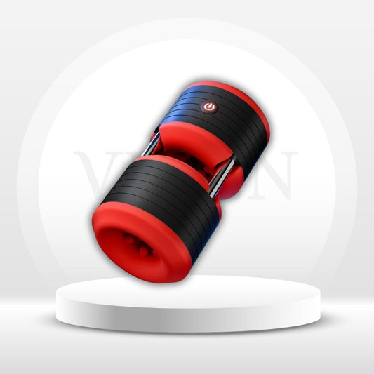 DumbbellRush 10 Mode Male Masturbator Trainer - Vixen | Nova Network