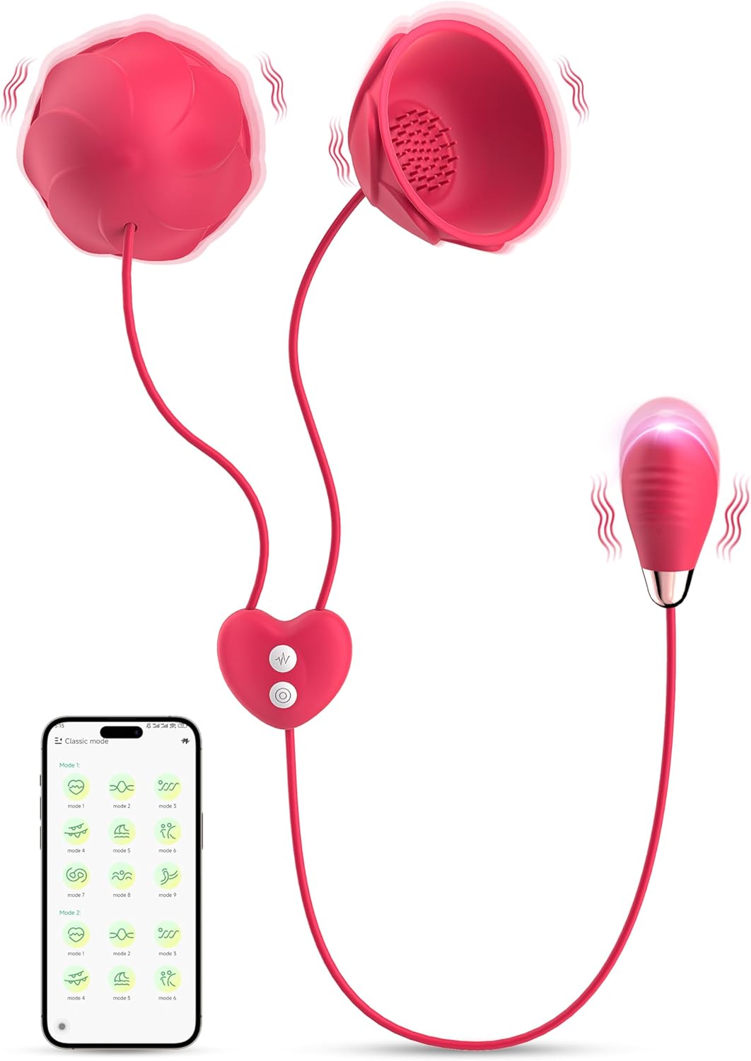 DuoPulse G & Nipple Vibrator - Vixen | Nova Network