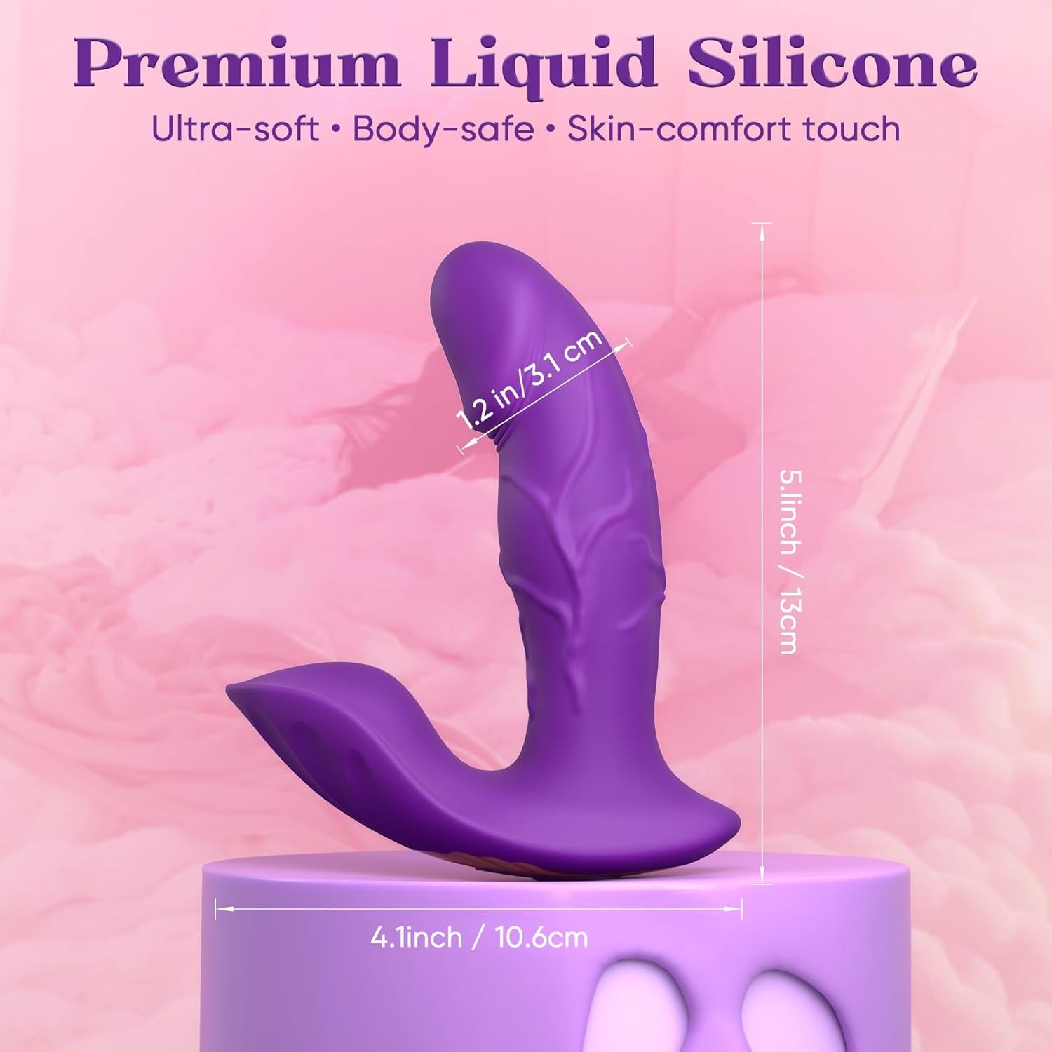 DuskBloom Wearable Panty Dildo Vibrator 9 Modes - Vixen | Nova Network