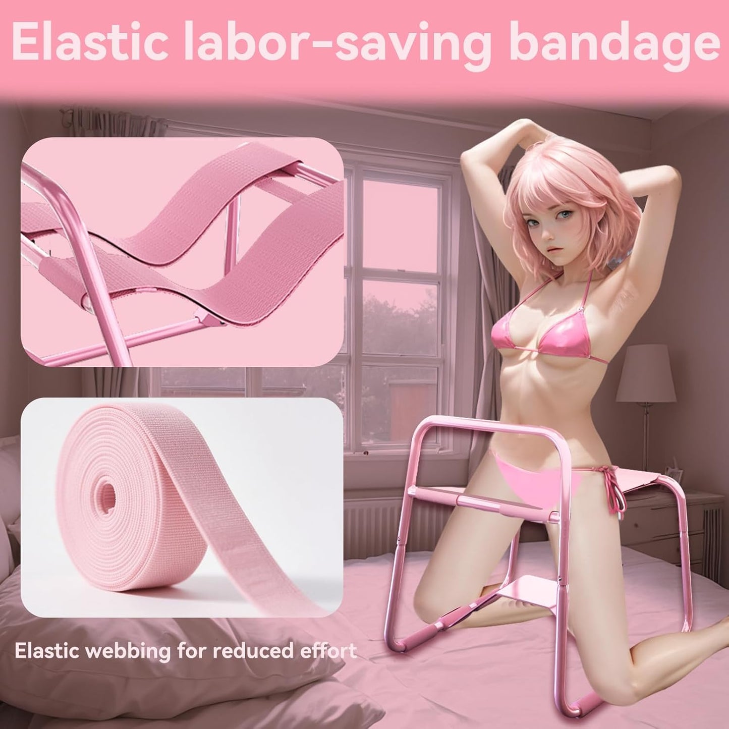 DynamicBounce Foldable Sex Chair with Dildo Mount - Vixen | Nova Network