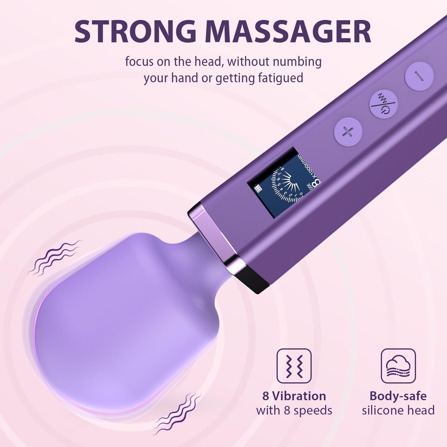 AuraFlex Premium Wand Vibrator Massager