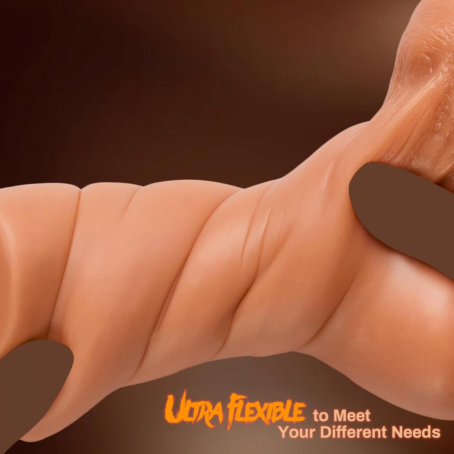 RidgeCore Anal Male Stroker with Testicles