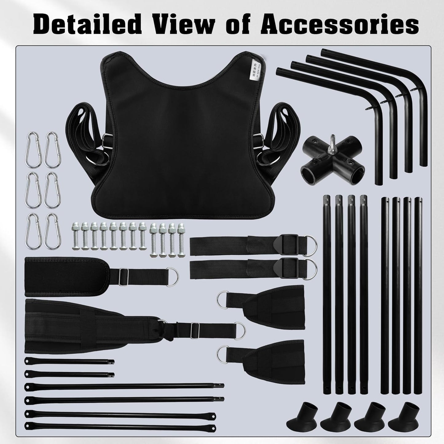 FloatThrone Heavy-Duty Sex Swing Stand 1000lb Frame