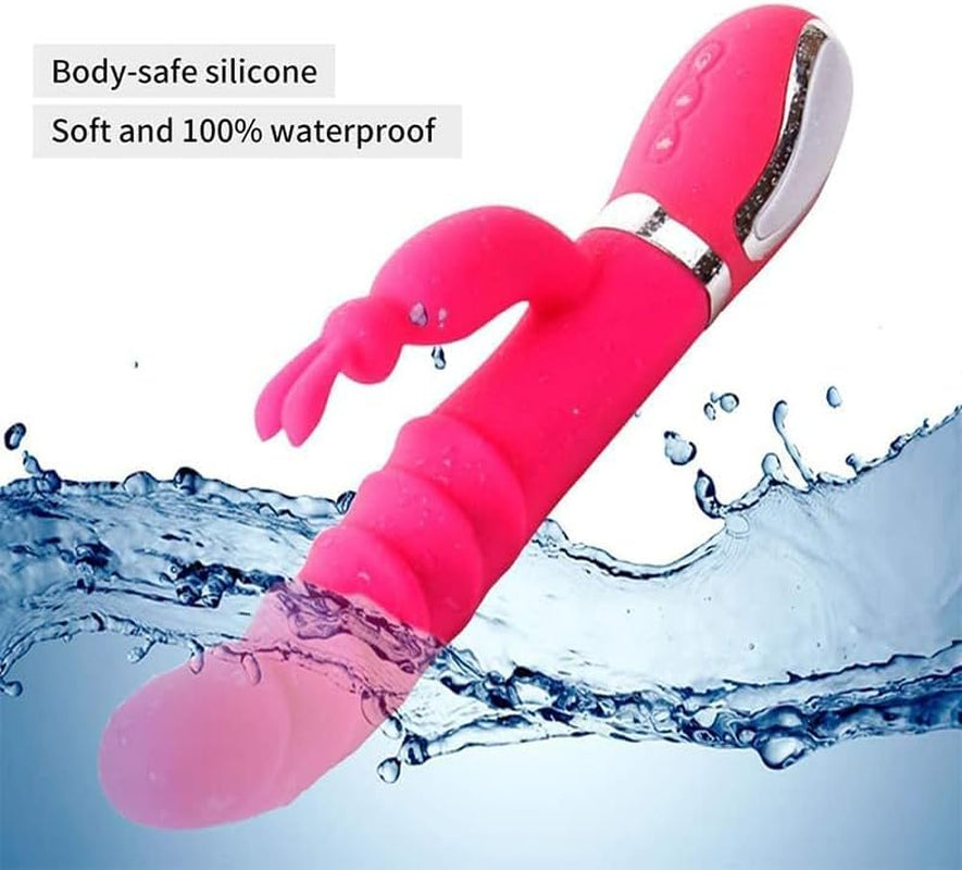 BlushHeat Rabbit Wand Vibrator