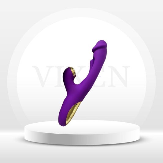 EcstasySwitch 3 - in - 1 Flapping G - Spot & Clitoral Vibrator - Vixen | Nova Network
