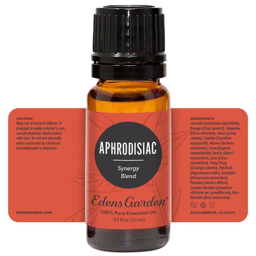 Edens Garden Aphrodisiac Essential Oil Blend - 100% Pure Premium Grade, Undiluted, Natural, Therapeutic, Aromatherapy, The Best for Diffusing, Skin, Candle, Hair 10 ml (.33 fl oz) - Vixen | Nova Network