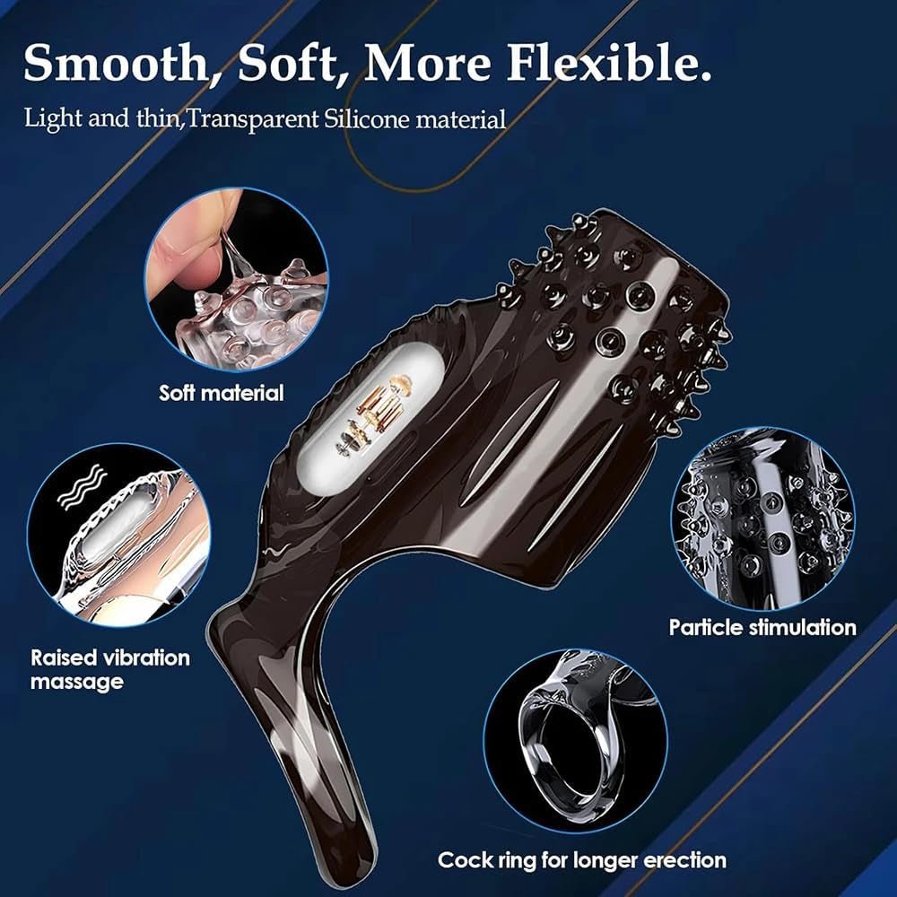 EdgeLock Vibrating Penis Sleeve & Cock Ring - Vixen | Nova Network