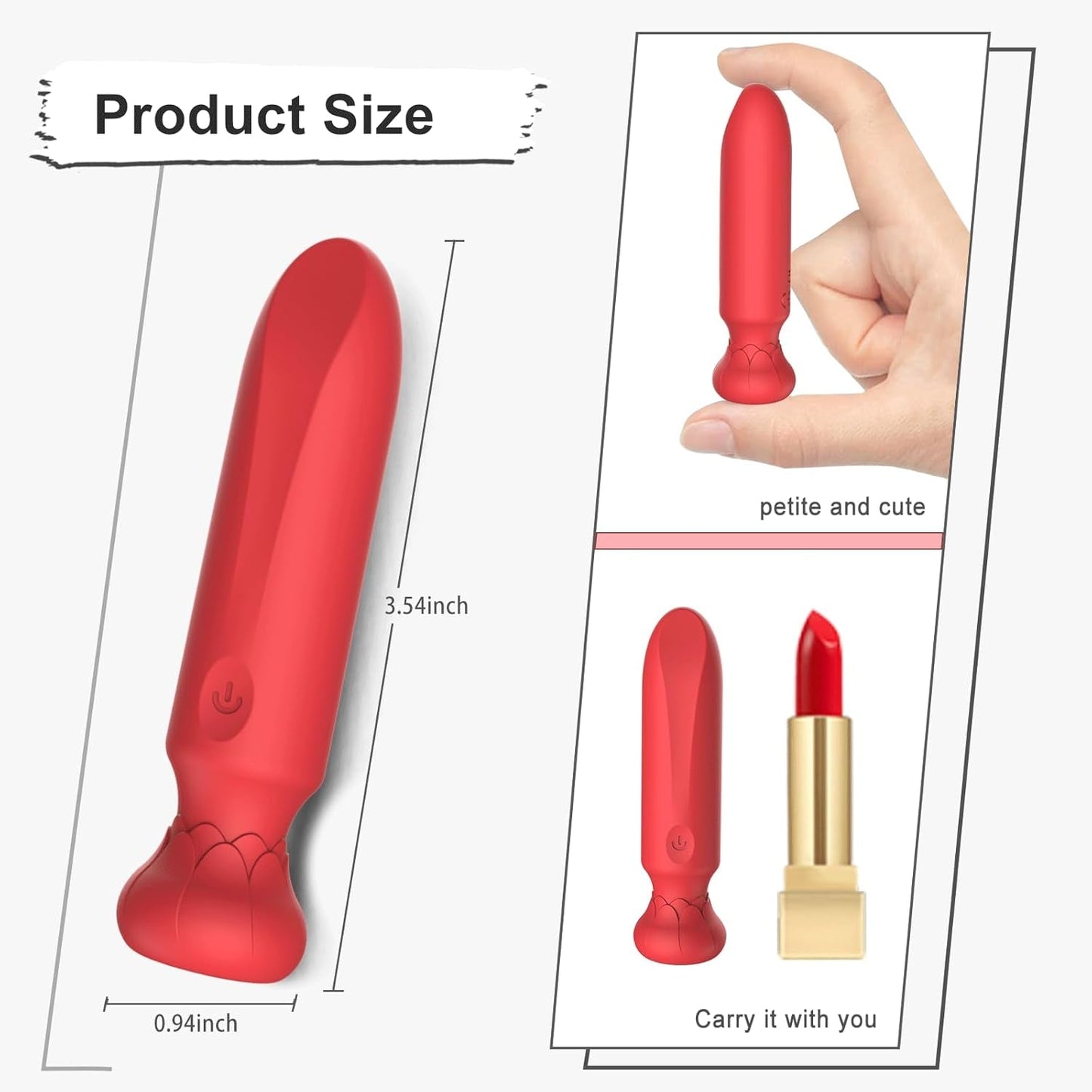 EdgeVibe G - Spot Bullet Vibrator - Vixen | Nova Network