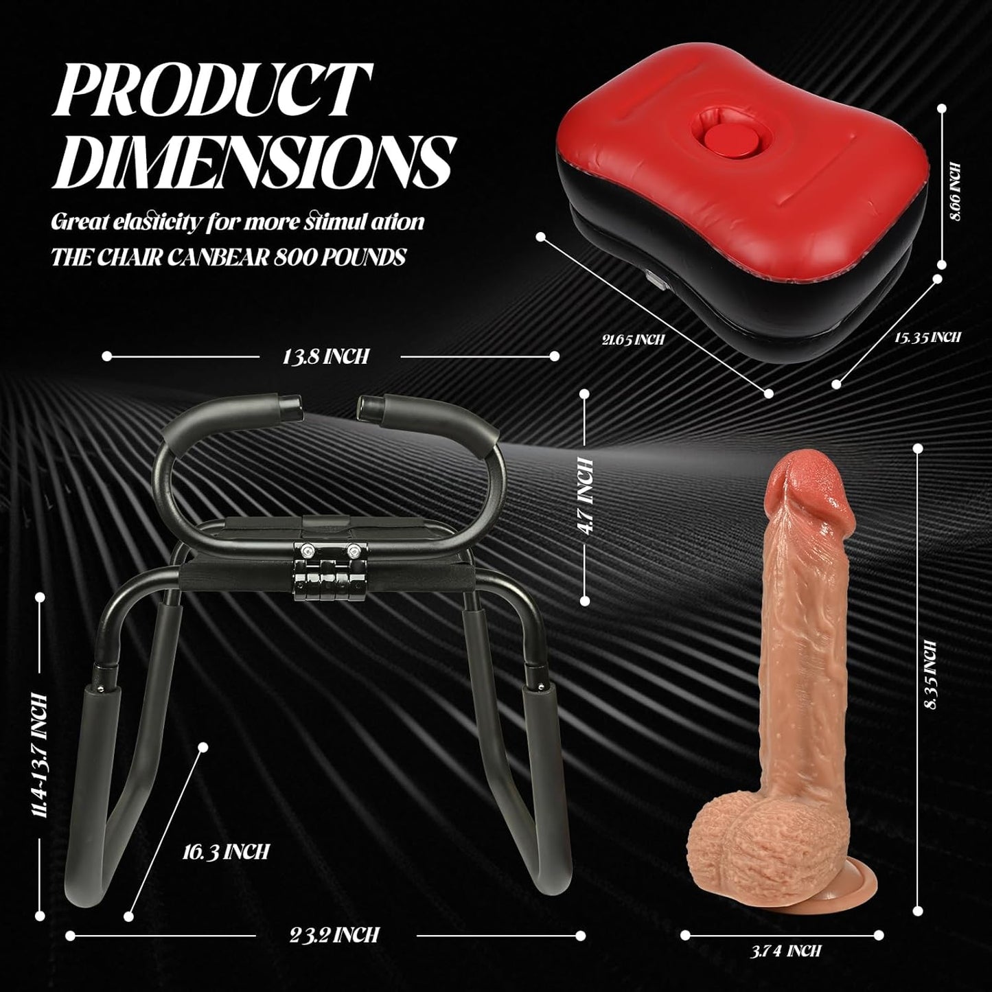 VeyraMount Sex Chair Kit with Dildo Mount