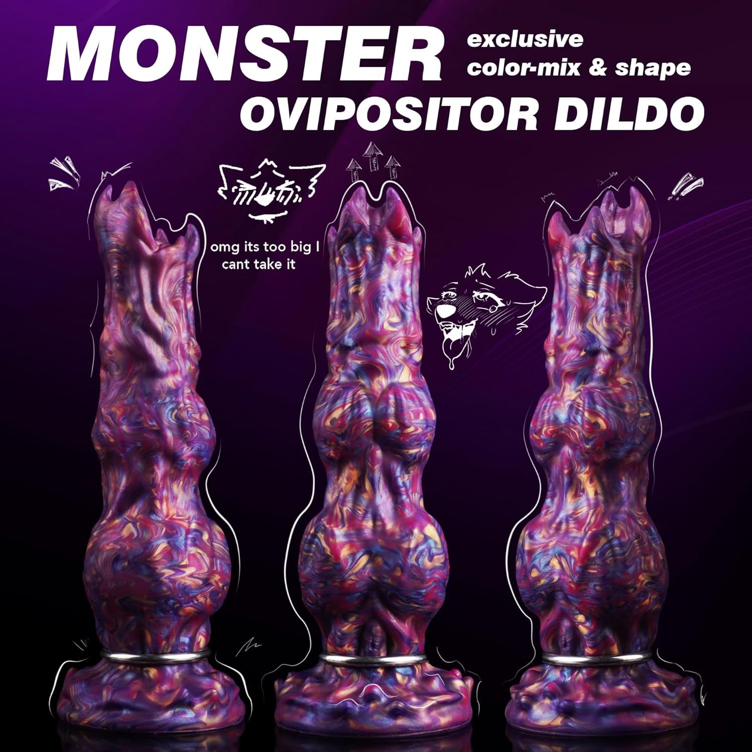 EggSpire Monster Ovipositor Dildo - Vixen | Nova Network