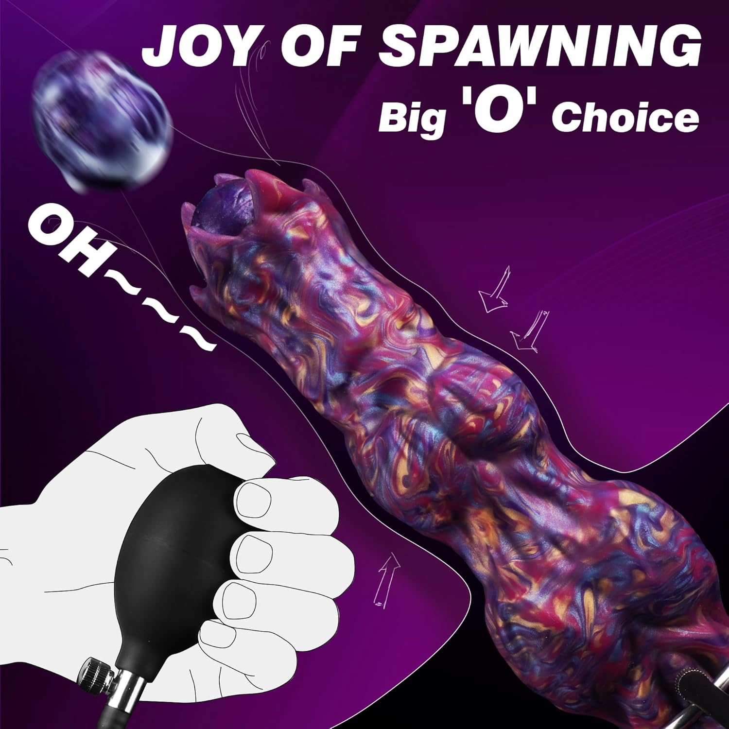 EggSpire Monster Ovipositor Dildo Knot & Egg Play Vixen | Nova Network EggSpire Monster Ovipositor Dildo Knot & Egg Play Vixen | Nova Network