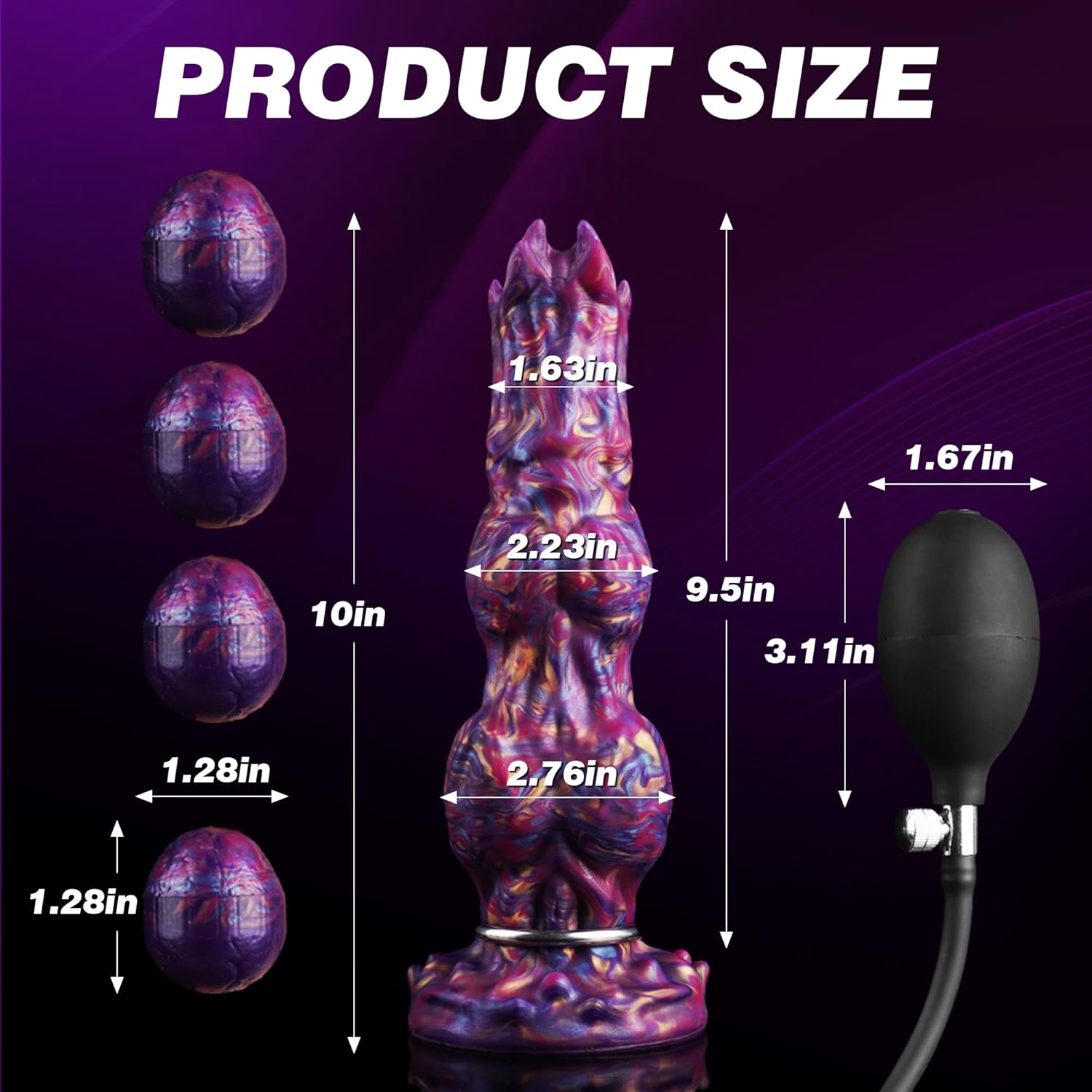 EggSpire Monster Ovipositor Dildo - Vixen | Nova Network
