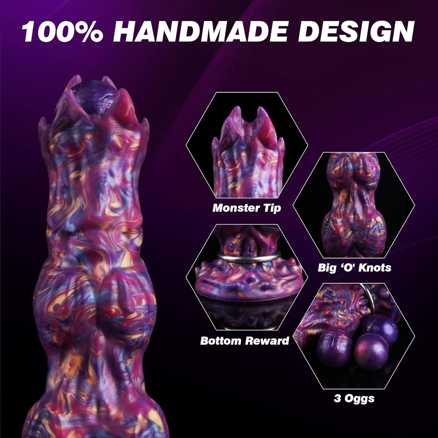 EggSpire Monster Ovipositor Dildo Knot & Egg Play Vixen | Nova Network EggSpire Monster Ovipositor Dildo Knot & Egg Play Vixen | Nova Network