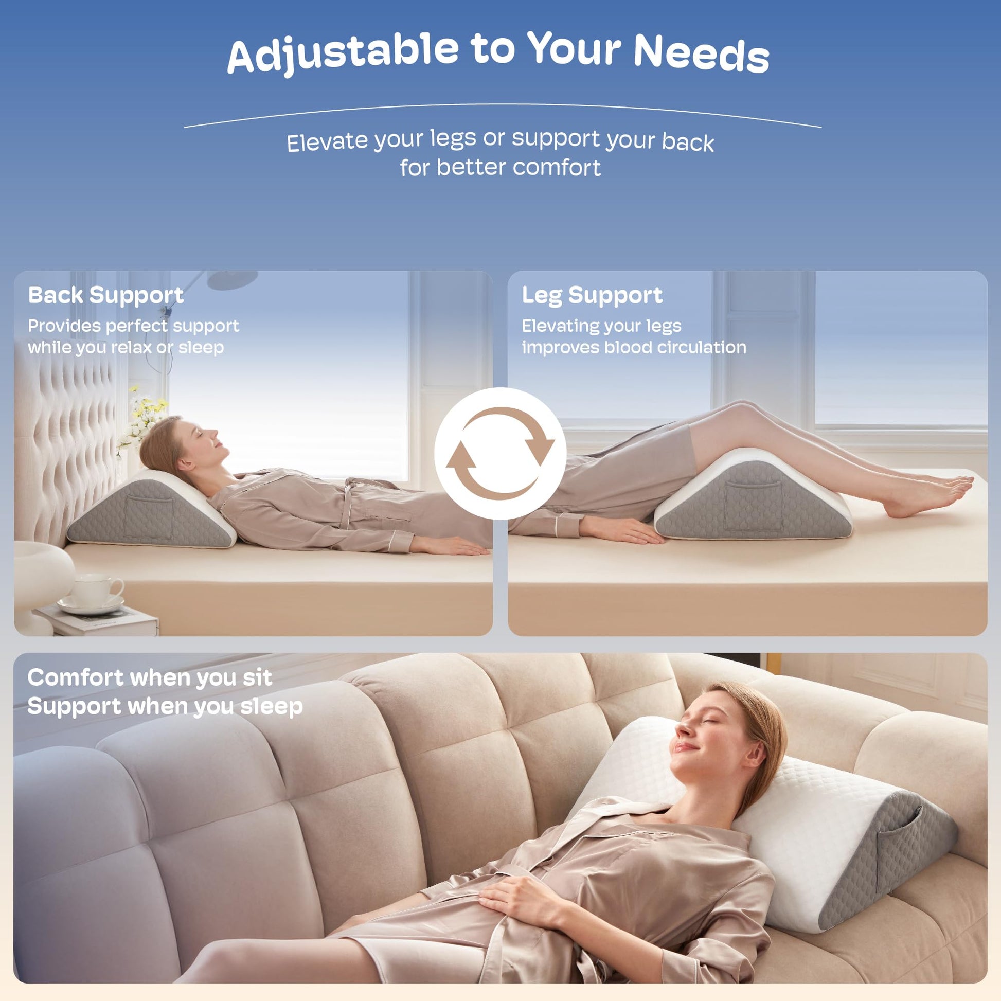 Elevated Couples Intimate Position Support Pillow - Vixen | Nova Network