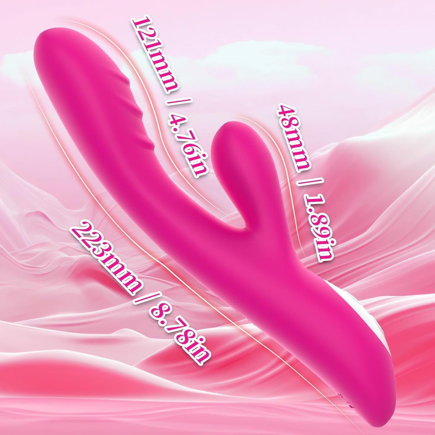 EmberTongue Heating Rabbit G - Spot Vibrator - Vixen | Nova Network