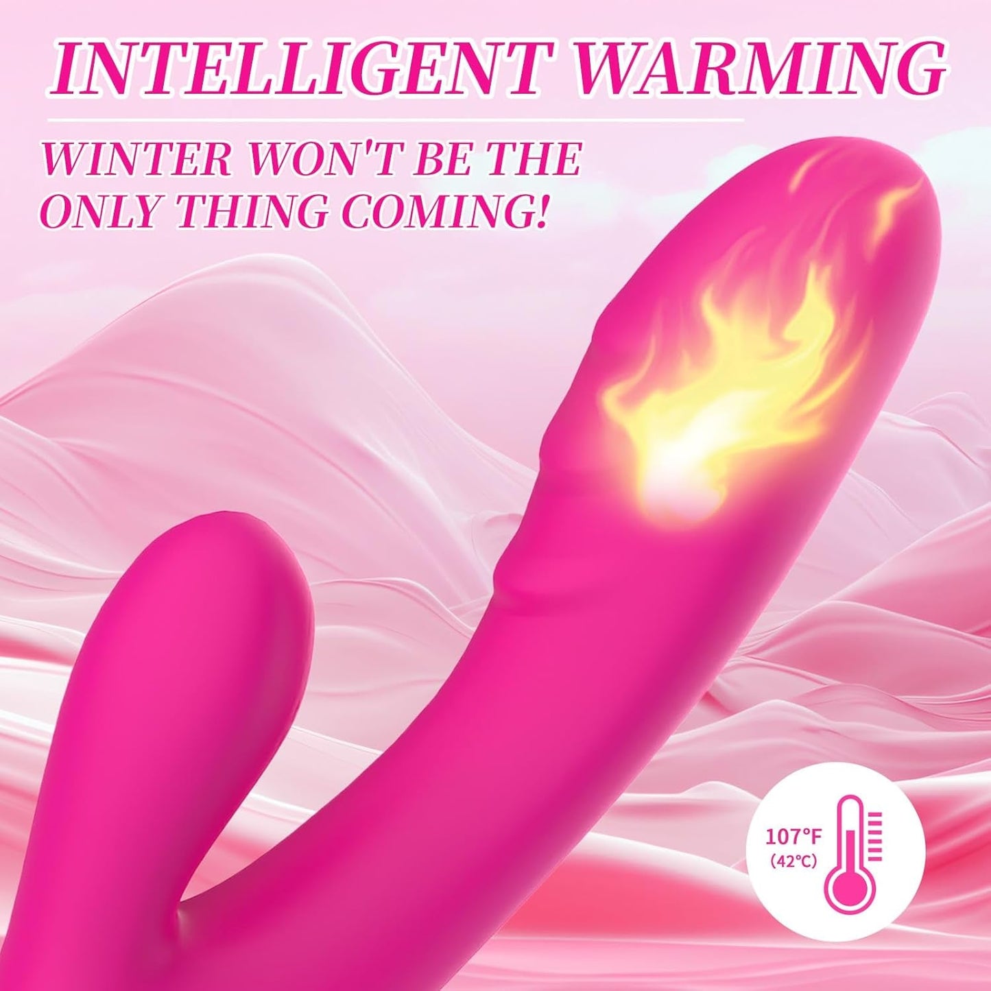EmberTongue Heating Rabbit G - Spot Vibrator - Vixen | Nova Network