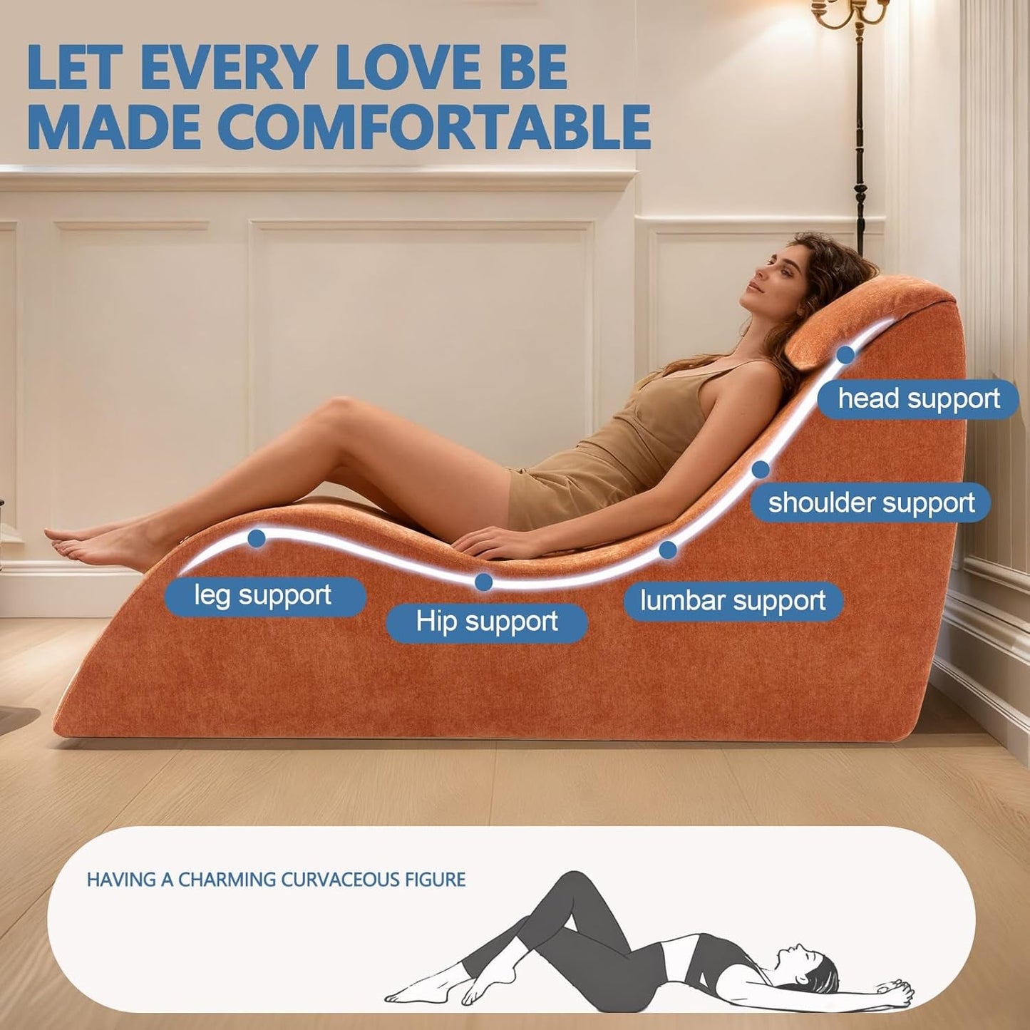 EmberVice Comfortable Sex Chaise Lounge Chair - Vixen | Nova Network