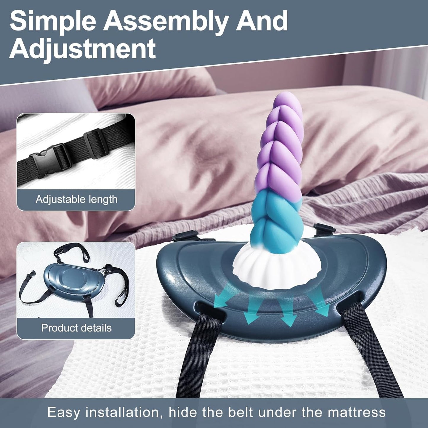 EmeraldRide Suction Cup Dildo Saddle Mount - Vixen | Nova Network