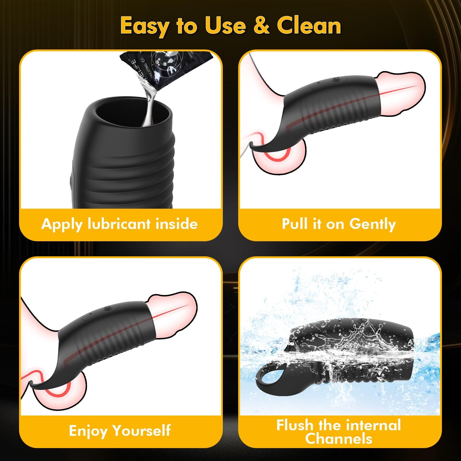 EnduraPulse App - Controlled Penis Sleeve - Vixen | Nova Network