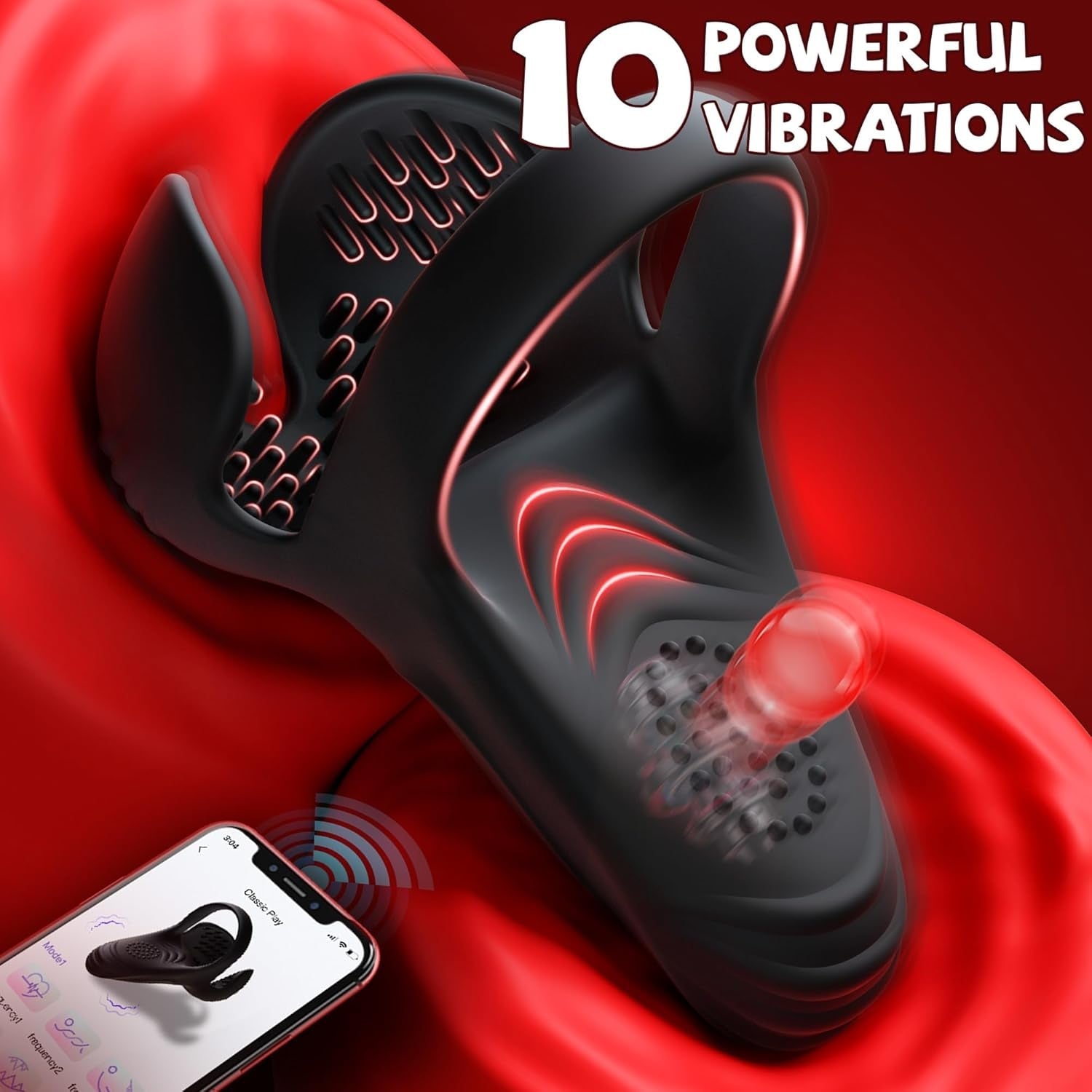 EnduroVibe App Control Penis Ring - Vixen | Nova Network