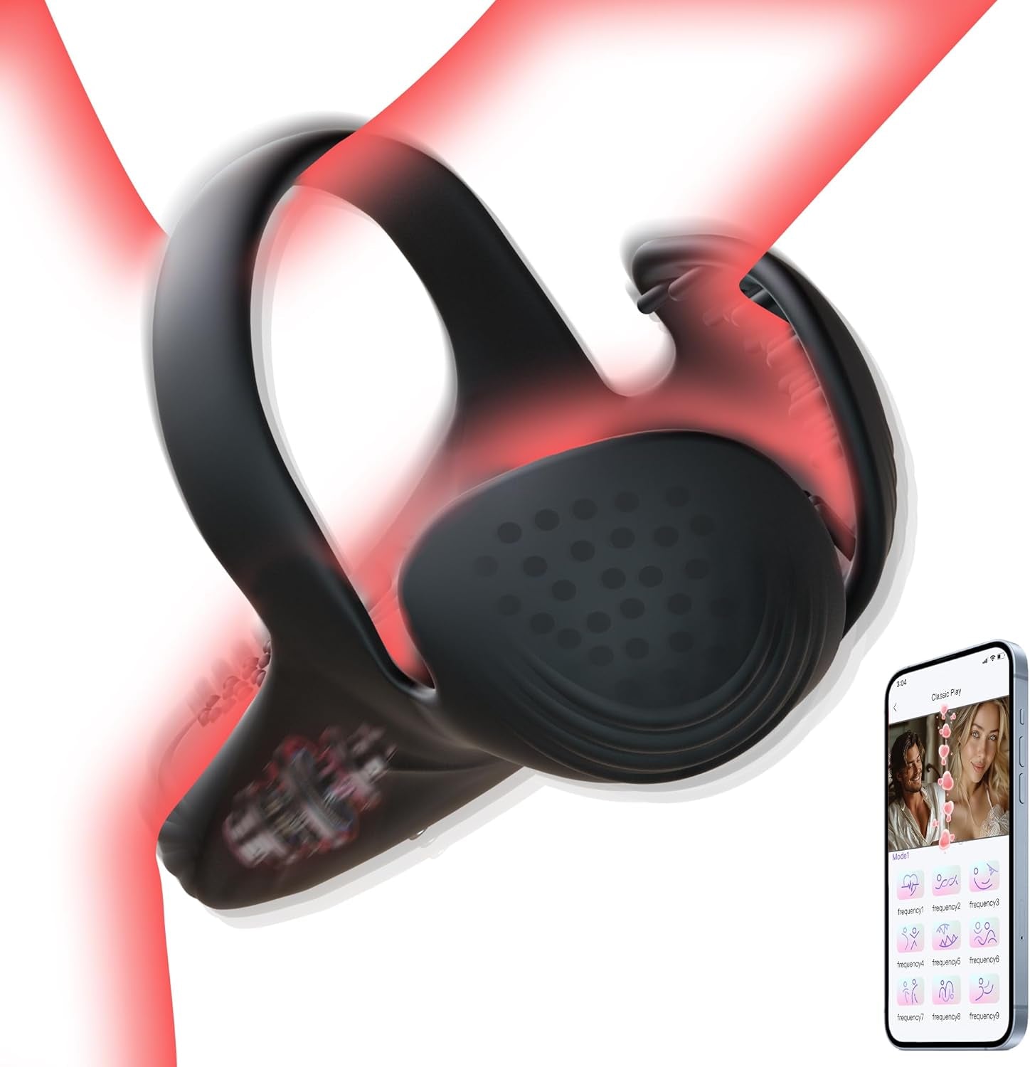 EnduroVibe App Control Penis Ring - Vixen | Nova Network