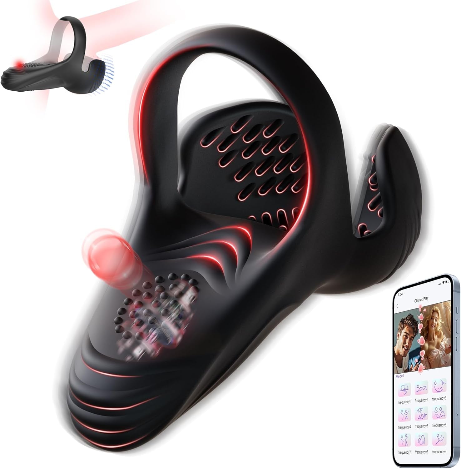 EnduroVibe App Control Penis Ring - Vixen | Nova Network