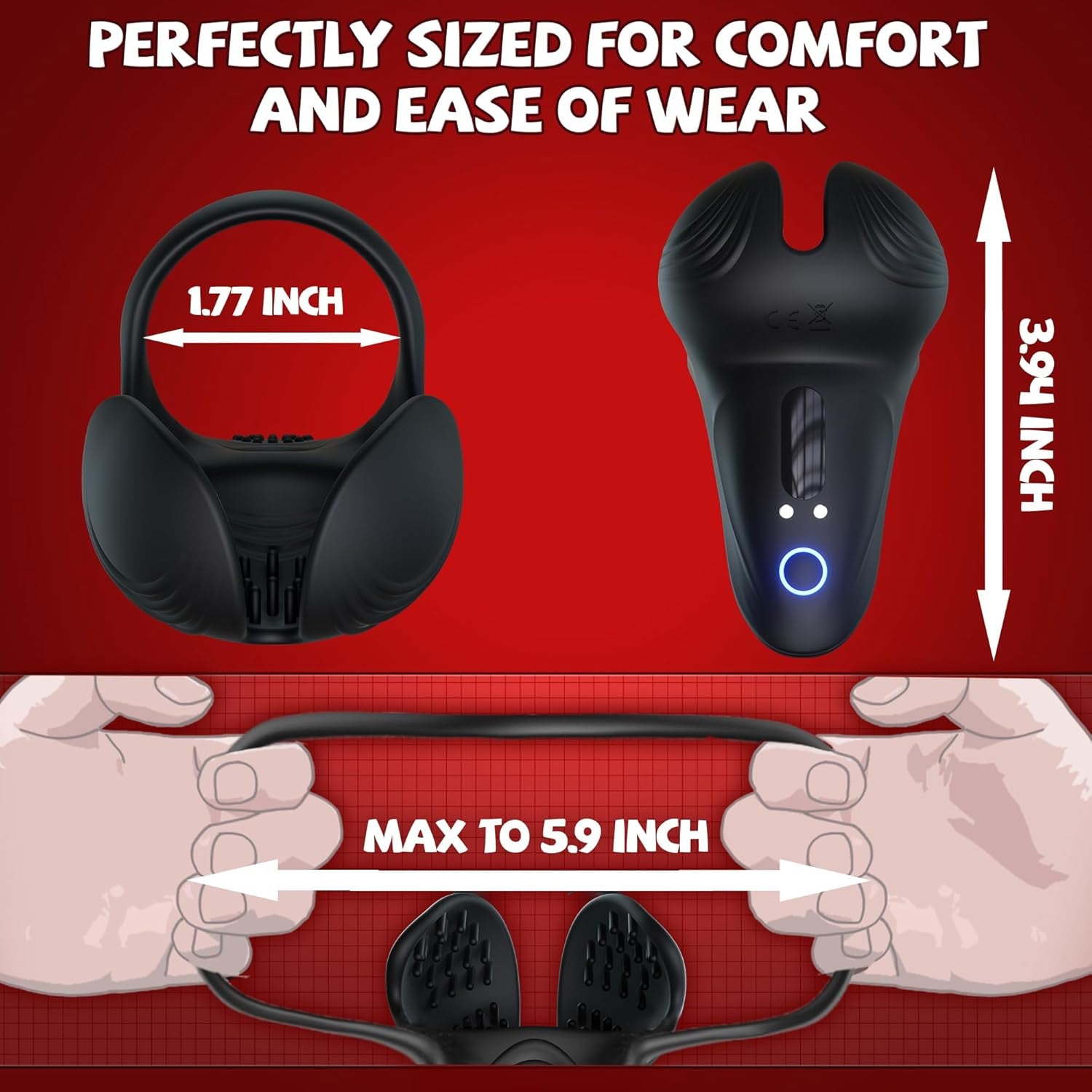 EnduroVibe App Control Penis Ring - Vixen | Nova Network