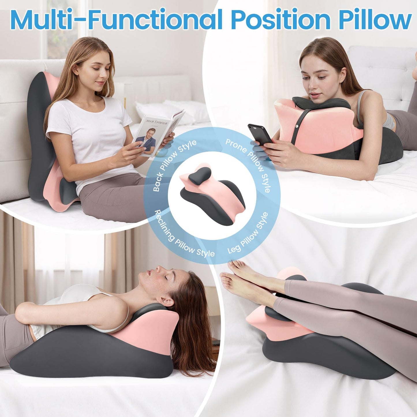 Ergonomic Couples Intimacy Support Wedge Pillow - Vixen | Nova Network