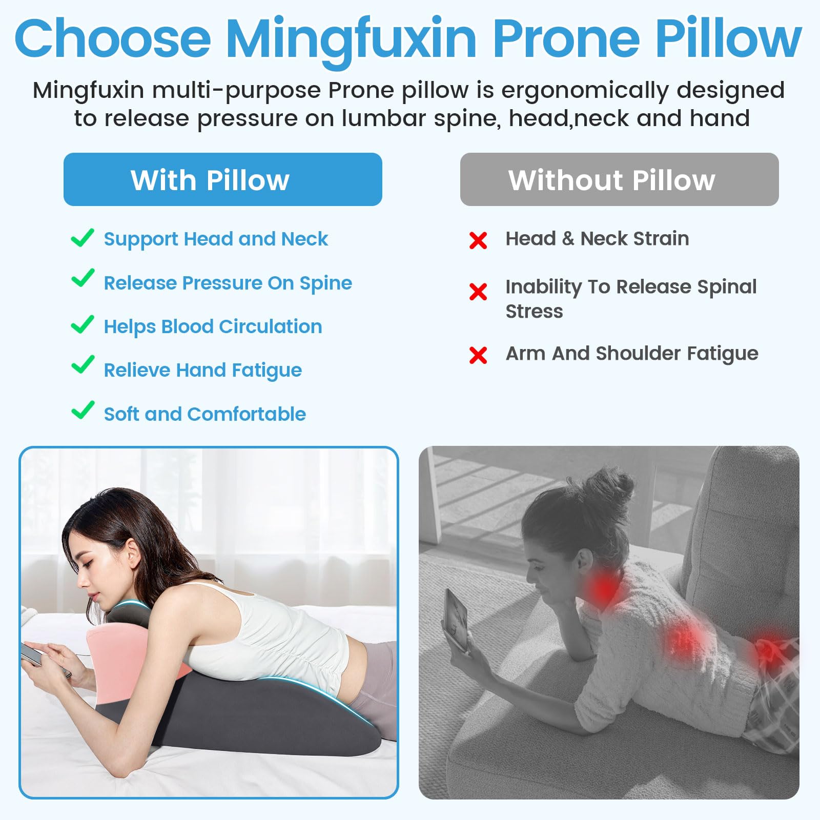 Ergonomic Couples Intimacy Support Wedge Pillow - Vixen | Nova Network